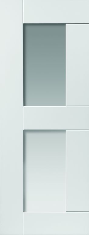 JB Kind Symmetry Eccentro Glazed Internal Door - 686 x 1981 x 35mm